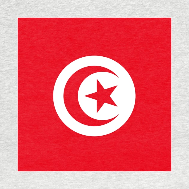 Tunisia flag by flag for all